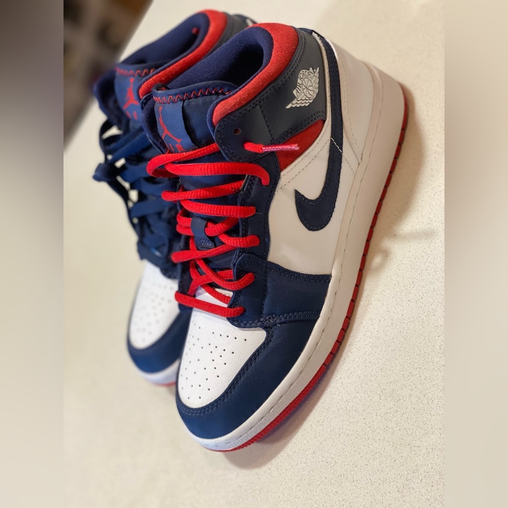 Jordan 1 Mid SE USA (GS) - 5Y/6.5W